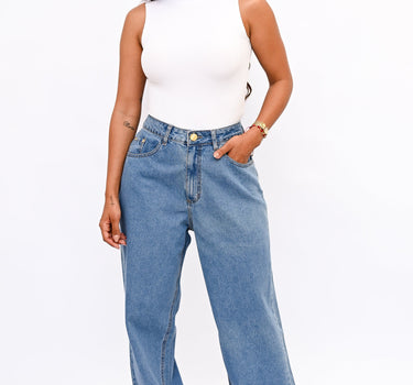 Calça Jeans Wide Leg - Alcance Jeans