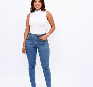Calça Jeans Médio - Alcance Jeans